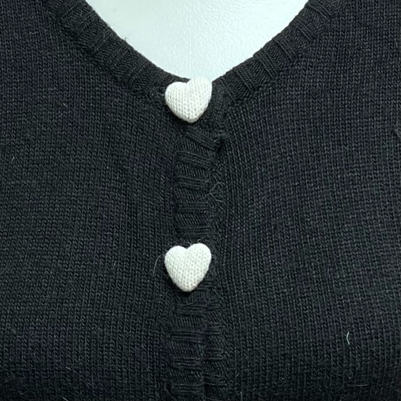 Vintage Y2K Yumi Kim Kitsch Heart Cardigan - Picture 3 of 8